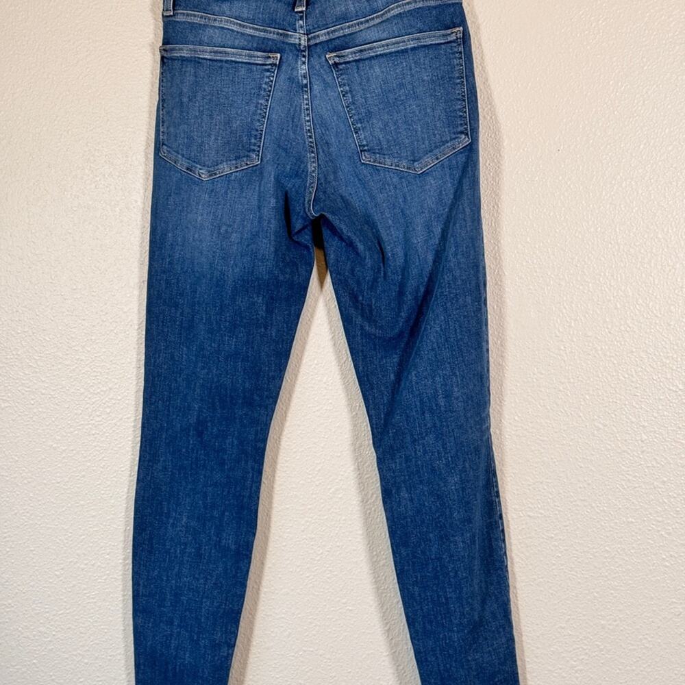 Lucky Brand Mid Rise Super Skinny Jeans Womens 10 Blue Denim Casual Classic - Picture 8 of 13